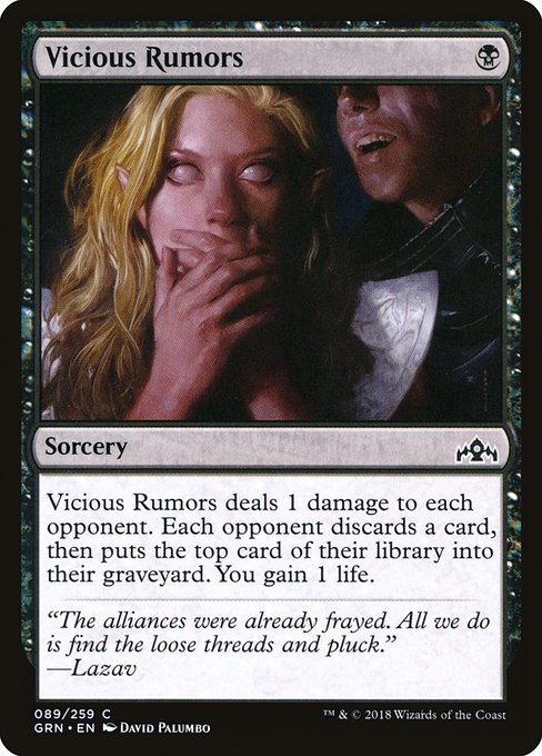 Vicious Rumors (89) - Guilds of Ravnica