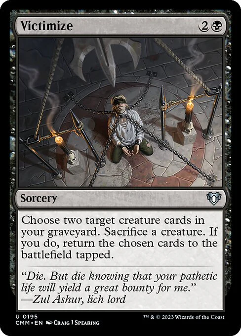Victimize (195) - Commander Masters