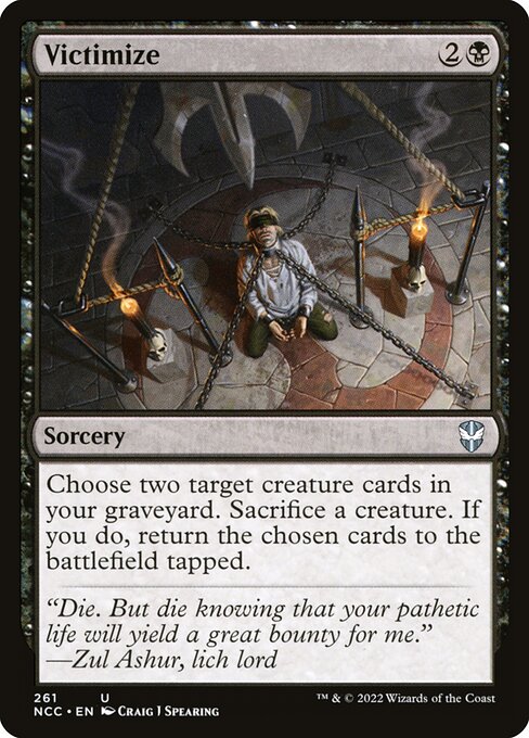 Victimize (261) - New Capenna Commander