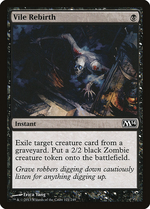 Vile Rebirth (121) (Foil) - Magic 2014