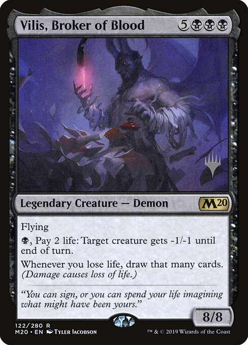 Vilis, Broker of Blood (122p) - Core Set 2020 Promos