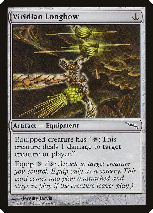 Viridian Longbow (270) - Mirrodin