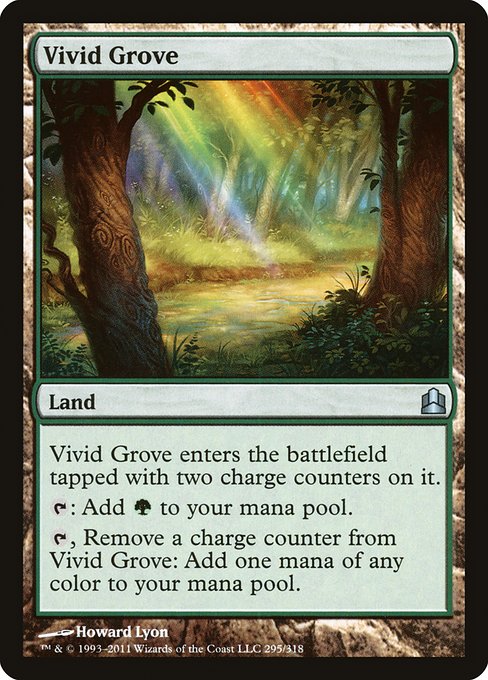 Vivid Grove (295) - Commander 2011