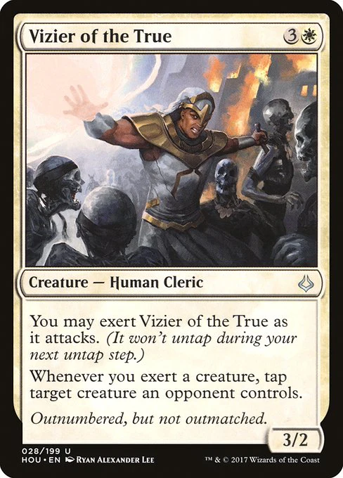 Vizier of the True (28) (Foil) - Hour of Devastation