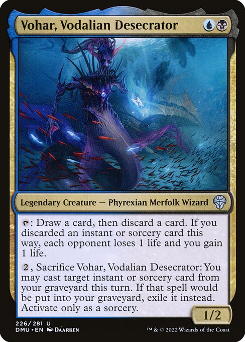 Vohar, Vodalian Desecrator (226) - Dominaria United