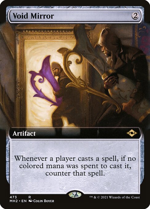 Void Mirror (473) - EXTENDED ART (Foil) - Modern Horizons 2