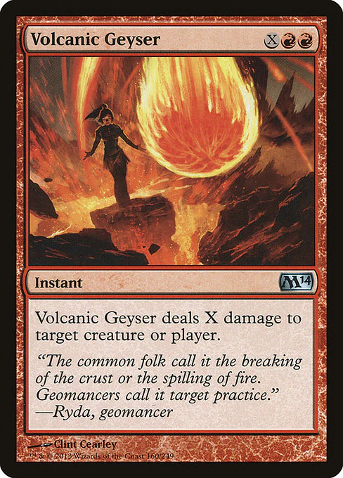 Volcanic Geyser (160) (Foil) - Magic 2014