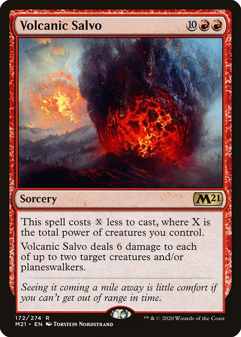 Volcanic Salvo (172) - Core Set 2021