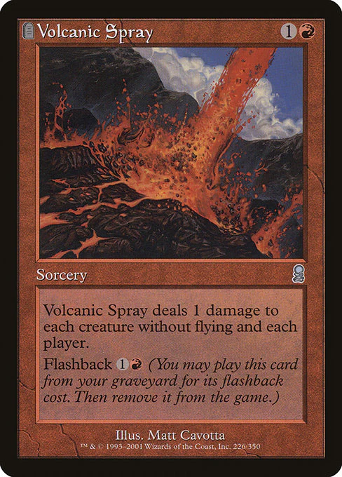 Volcanic Spray (226) (Foil) - Odyssey