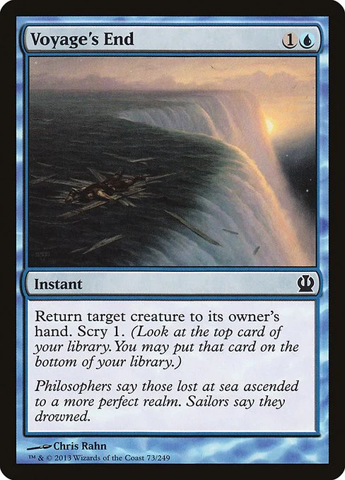 Voyage's End (73) (Foil) - Theros