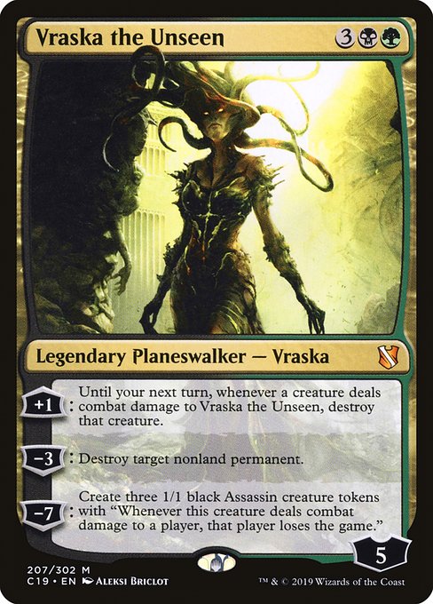 Vraska the Unseen (207) - Commander 2019