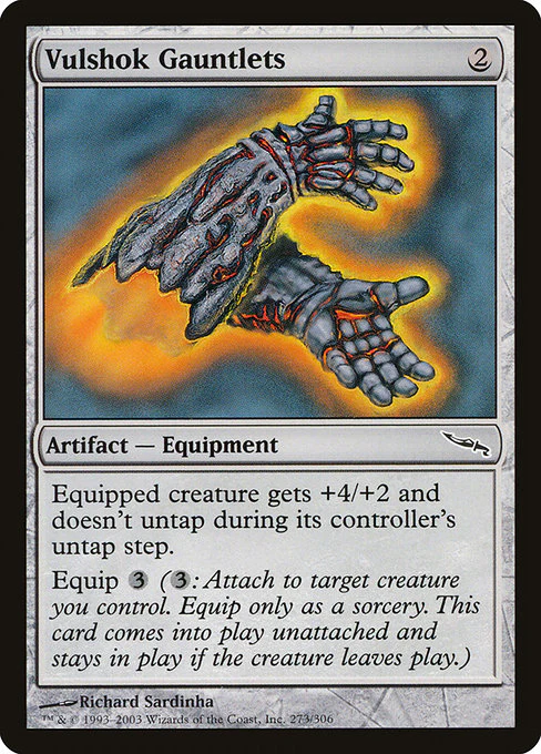 Vulshok Gauntlets (273) (Foil) - Mirrodin