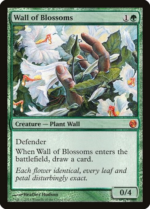 Wall of Blossoms (6) (Foil) - From the Vault: Twenty