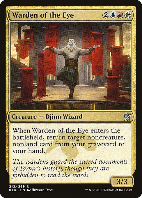 Warden of the Eye (212) (Foil) - Khans of Tarkir