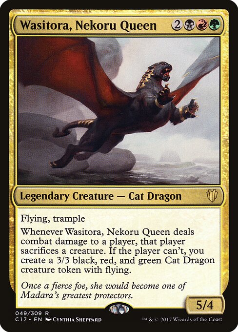 Wasitora, Nekoru Queen (49) - Commander 2017