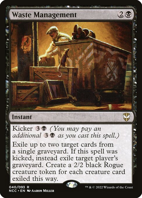 Waste Management (40) - New Capenna Commander