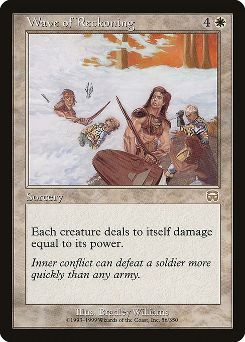 Wave of Reckoning (56) - Mercadian Masques