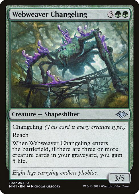 Webweaver Changeling (192) - Modern Horizons