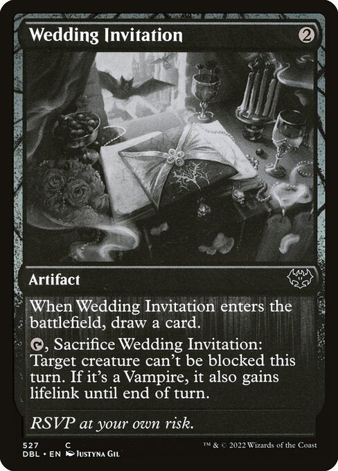 Wedding Invitation (527) - Innistrad: Double Feature