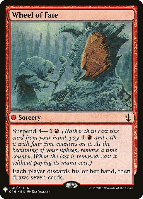 Wheel of Fate (C16-138) - The List