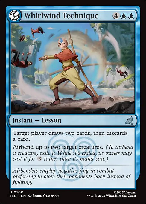 Whirlwind Technique (100) (Foil) - Avatar: The Last Airbender Eternal