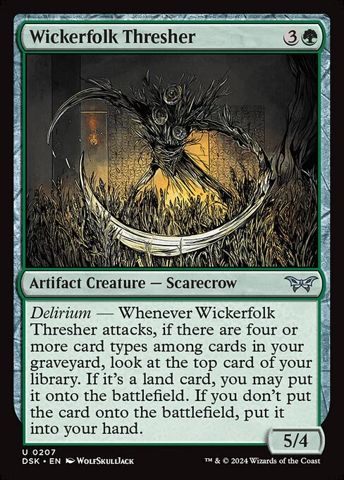Wickerfolk Thresher (207) - Duskmourn: House of Horror