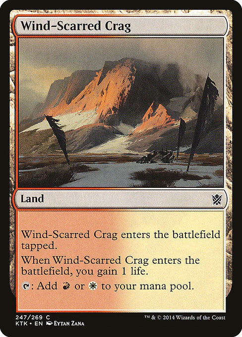 Wind-Scarred Crag (247) - Khans of Tarkir