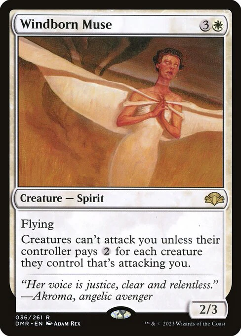 Windborn Muse (36) - Dominaria Remastered