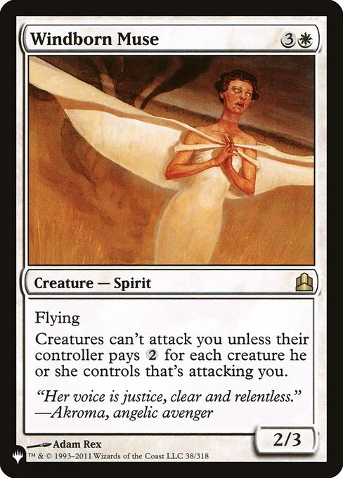 Windborn Muse (CMD-38) - The List