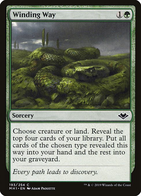 Winding Way (193) (Foil) - Modern Horizons