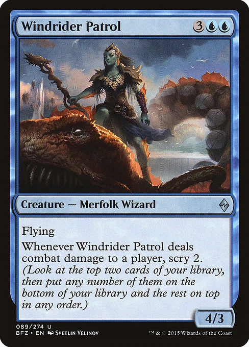 Windrider Patrol (89) (Foil) - Battle for Zendikar
