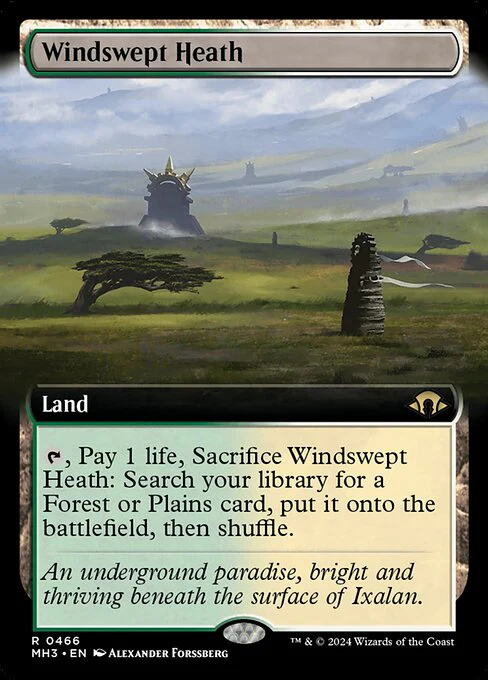 Windswept Heath (466) - EXTENDED ART - Modern Horizons 3