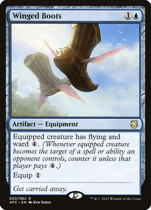 Winged Boots (20) - Forgotten Realms Commander