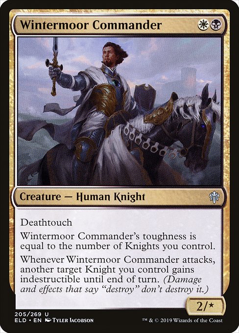 Wintermoor Commander (205) - Throne of Eldraine