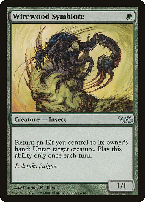 Wirewood Symbiote (17) - Duel Decks: Elves vs. Goblins