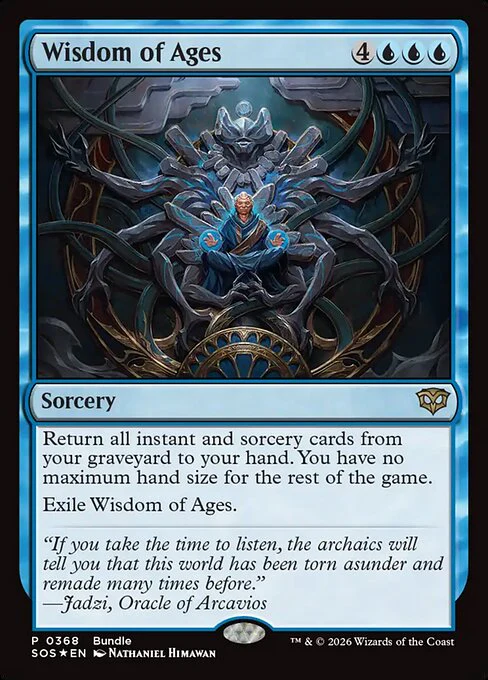 Wisdom of Ages (368) (Foil) - Secrets of Strixhaven