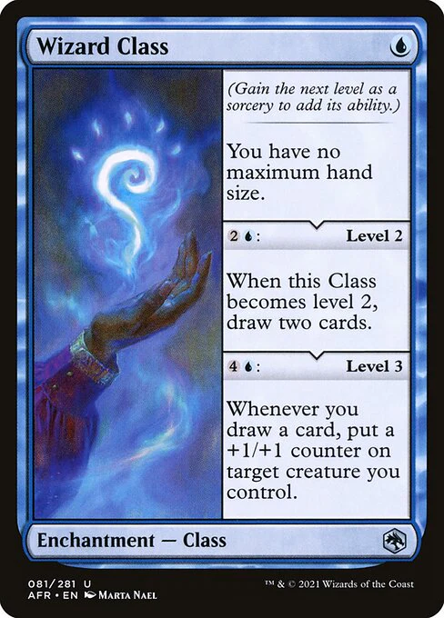 Wizard Class (81) (Foil) - Adventures in the Forgotten Realms