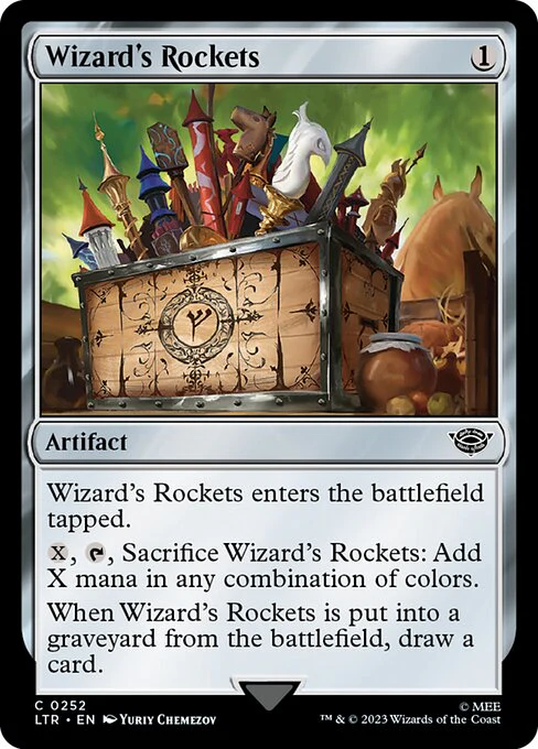 Wizard's Rockets (252) (Foil) - The Lord of the Rings: Tales of Middle-earth