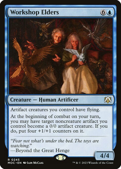 Workshop Elders (245) - March of the Machine Commander
