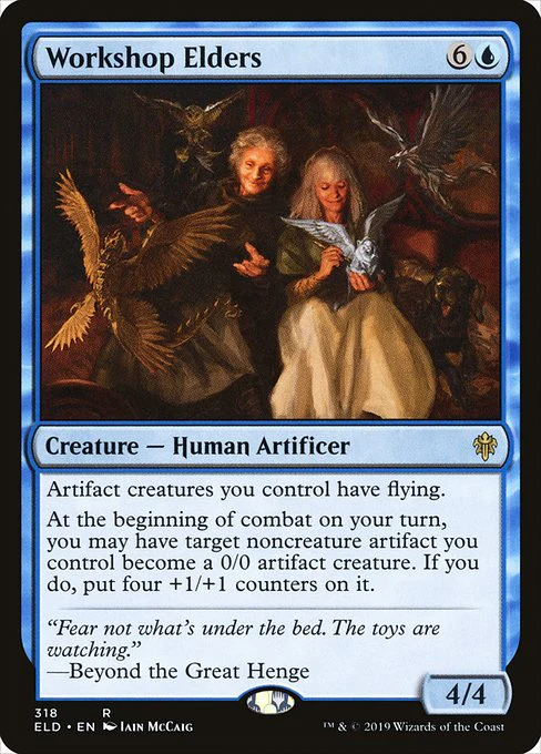Workshop Elders (318) - Throne of Eldraine