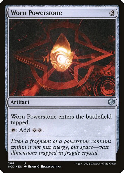 Worn Powerstone (288) - Starter Commander Decks