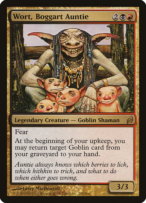 Wort, Boggart Auntie (252) - Lorwyn
