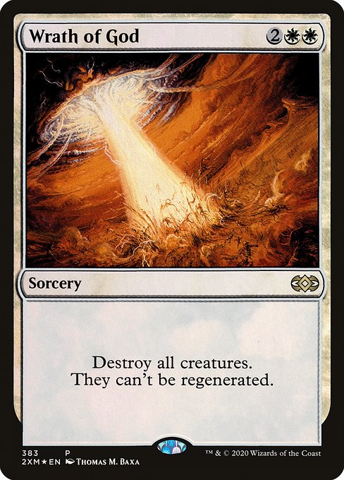 Wrath of God (383) (Foil) - Double Masters