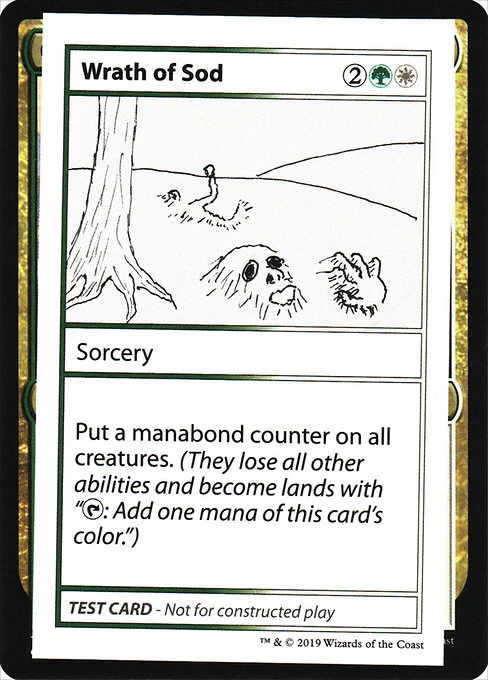 Wrath of Sod (103) - Mystery Booster Playtest Cards 2021