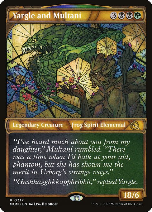 Yargle and Multani (317) - SHOWCASE - March of the Machine