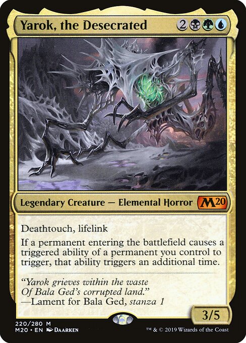 Yarok, the Desecrated (220) - Core Set 2020
