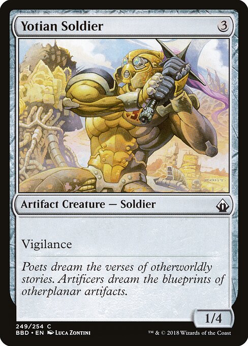 Yotian Soldier (249) (Foil) - Battlebond