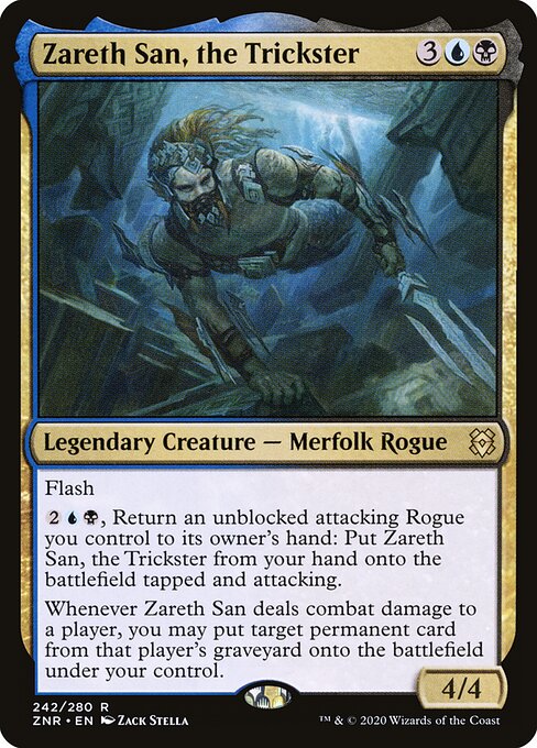 Zareth San, the Trickster (242) (Foil) - Zendikar Rising