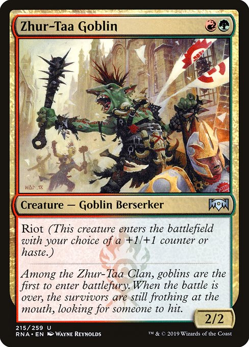 Zhur-Taa Goblin (215) (Foil) - Ravnica Allegiance