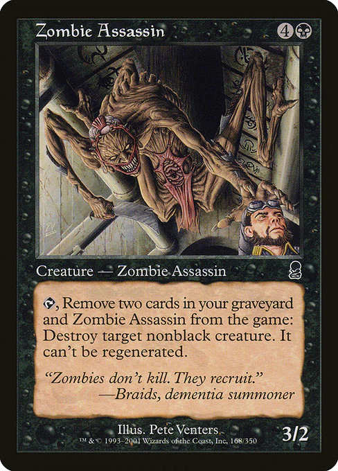 Zombie Assassin (168) (Foil) - Odyssey
